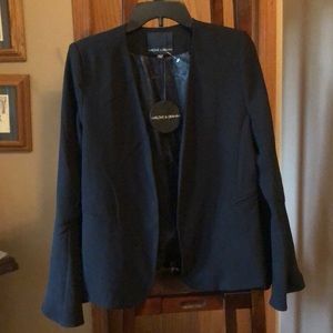 Jacket - Black with Bell Sleeves